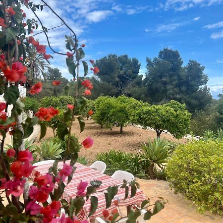 Sa Rota Villa Santa Eularia des Riu Bagian luar foto