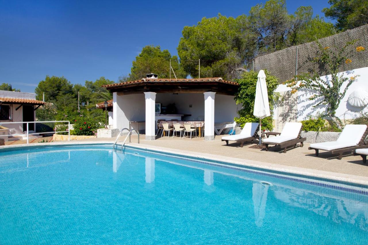 Sa Rota Villa Santa Eularia des Riu Bagian luar foto