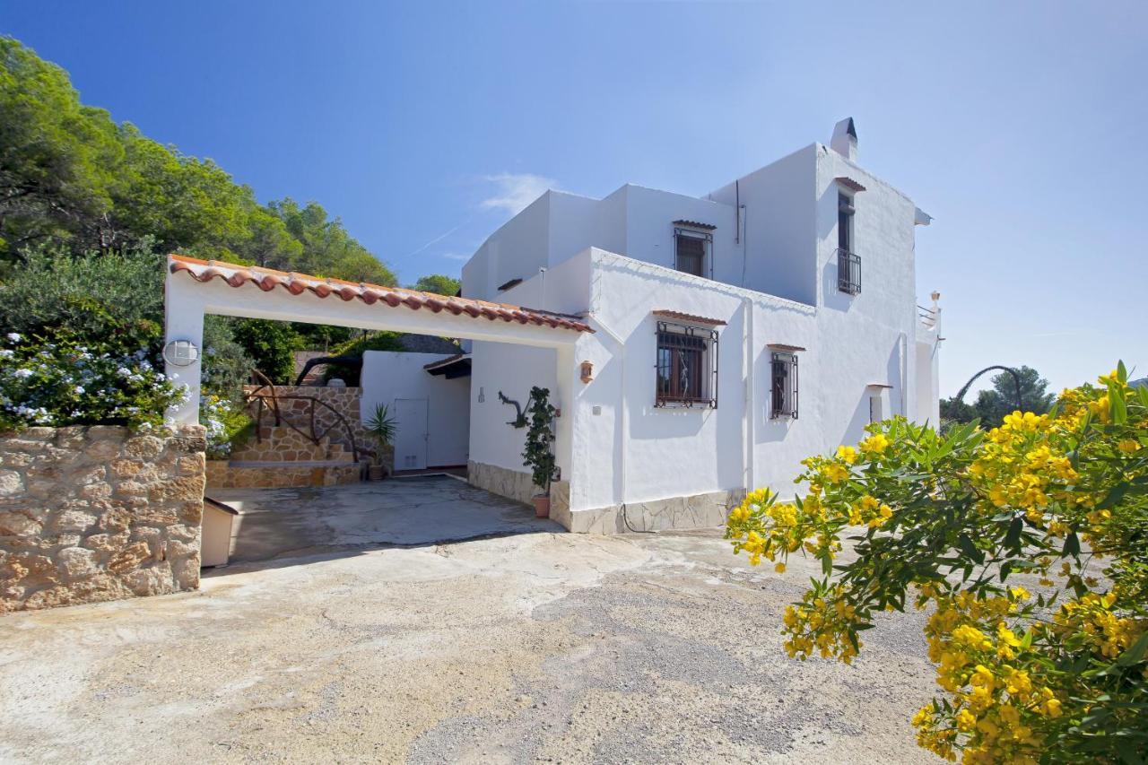 Sa Rota Villa Santa Eularia des Riu Bagian luar foto