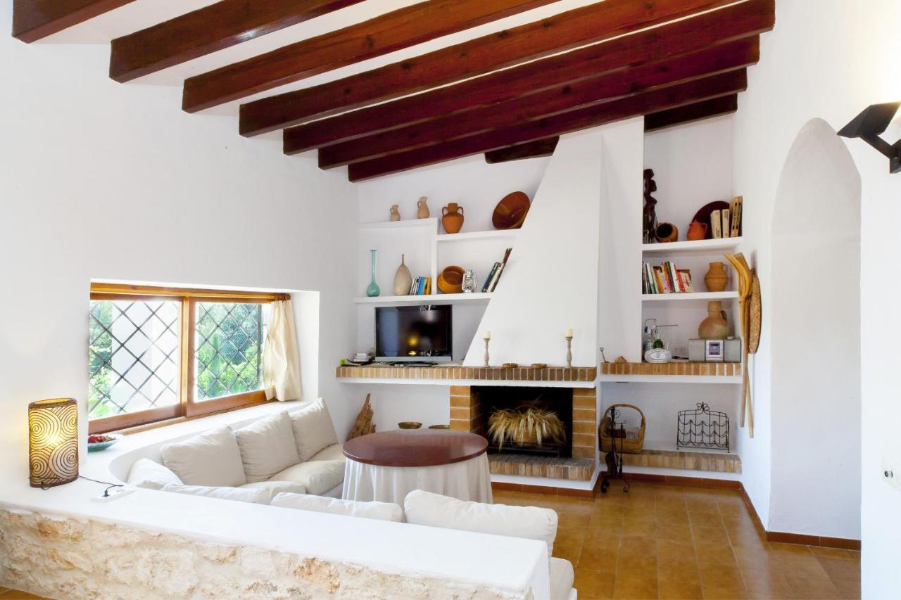 Sa Rota Villa Santa Eularia des Riu Bagian luar foto