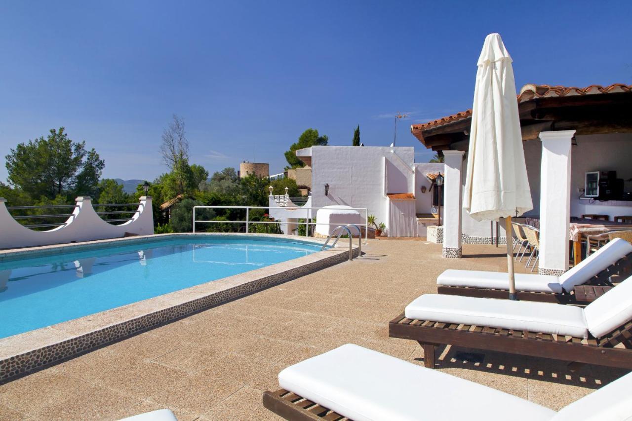 Sa Rota Villa Santa Eularia des Riu Bagian luar foto