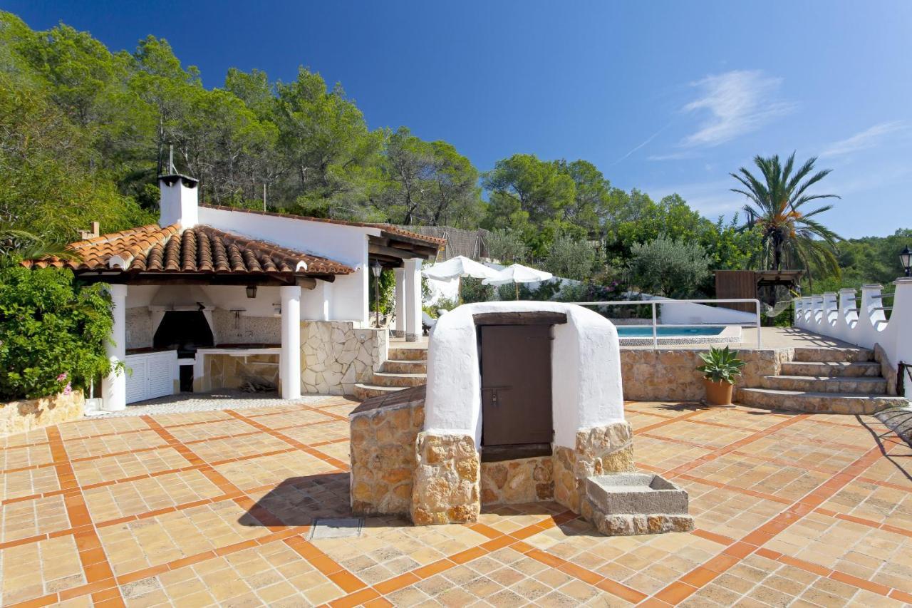 Sa Rota Villa Santa Eularia des Riu Bagian luar foto